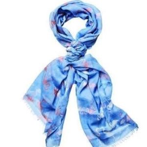 San Diego Hat Co. Flamingo Print Infinity Scarf Lightweight Pink New in Package